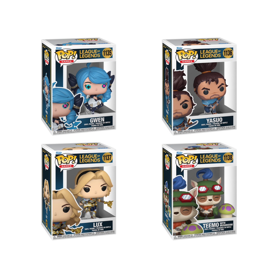 Wave Funko Pops - League of Legends 