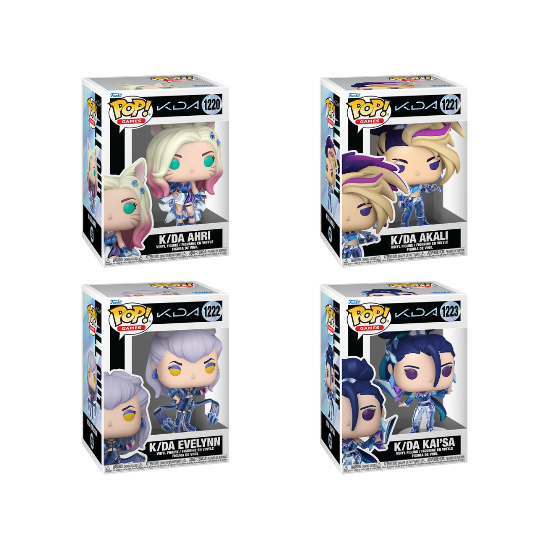 Wave Funko Pops - League of Legends KDA