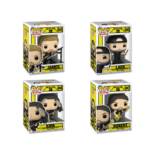 Wave Funko Pops - Rocks - Metallica