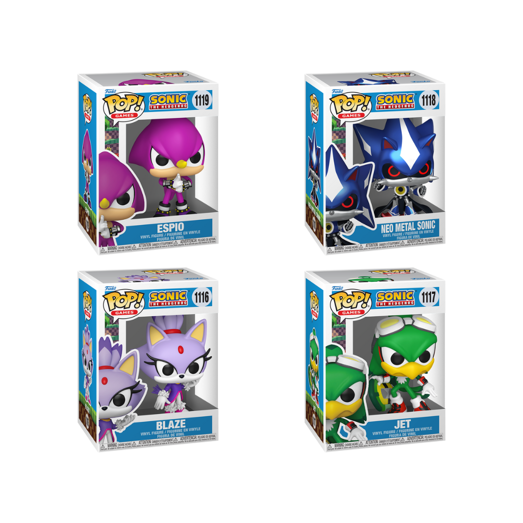Wave Funko Pops - Sonic the Hedgehog