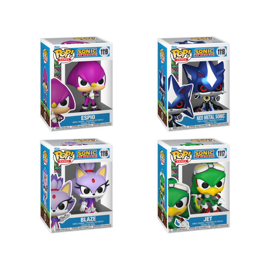 Wave Funko Pops - Sonic the Hedgehog