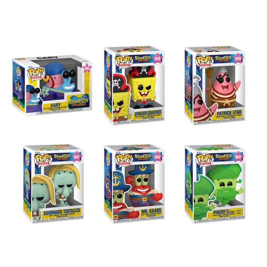  Wave Funko Pops - Spongebob Squarepants