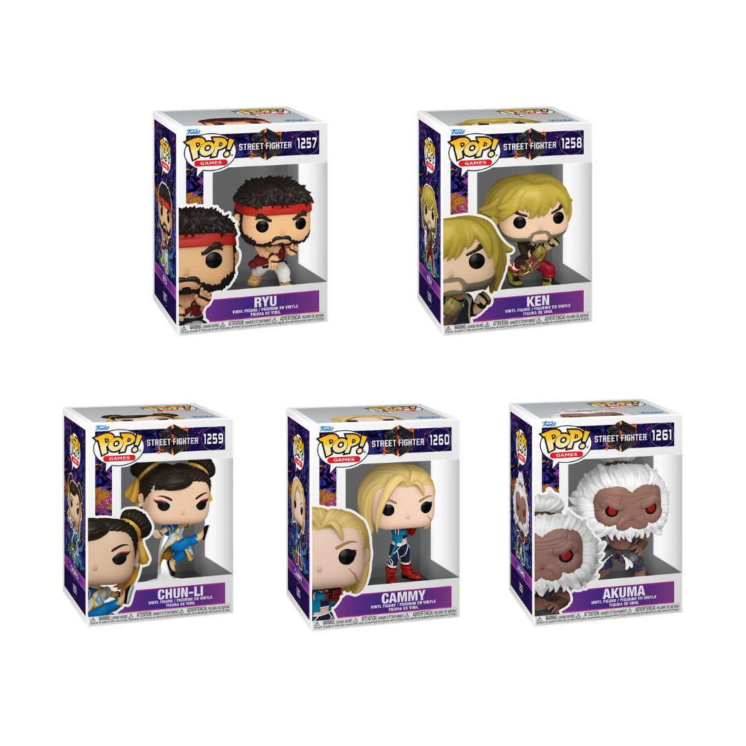 Wave Funko Pops - Street Fighter