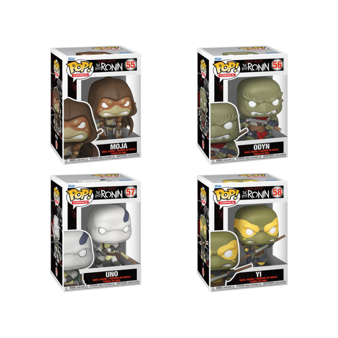  Wave Funko Pops - Teenage Mutant Ninja Turtles The Last Ronin