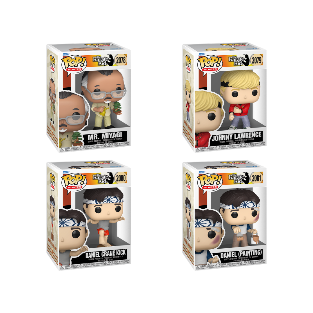 Wave Funko Pops - The Karate Kid