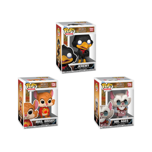 *Por encomenda* Wave Funko Pops - The Secret of NIMH
