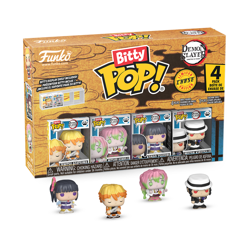 Funko Bitty Pop 4 Pack - Demon Slayer (Chase)
