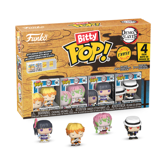 Funko Bitty Pop 4 Pack - Demon Slayer (Chase)